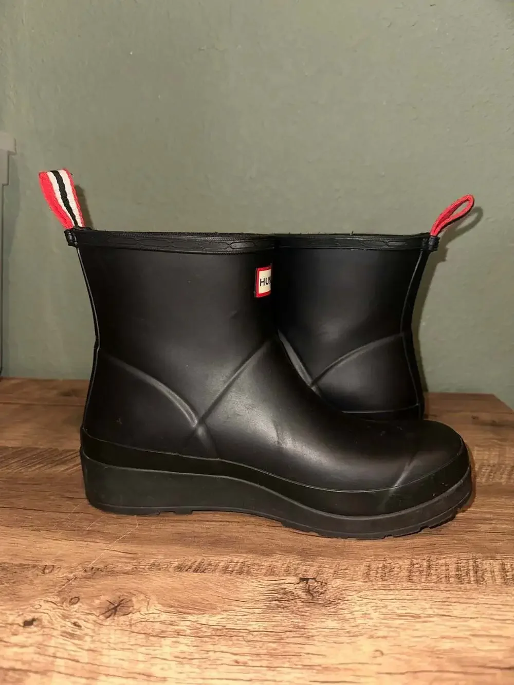 Hunter Original Play Short Rain Boots in Black
